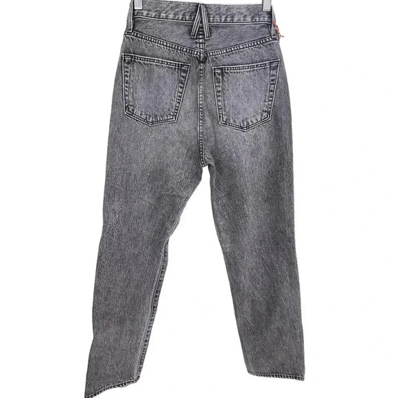 NEW- NWT SLVRLAKE Sierra Distressed High-Rise Straight-Leg Jeans - Picture 11 of 13